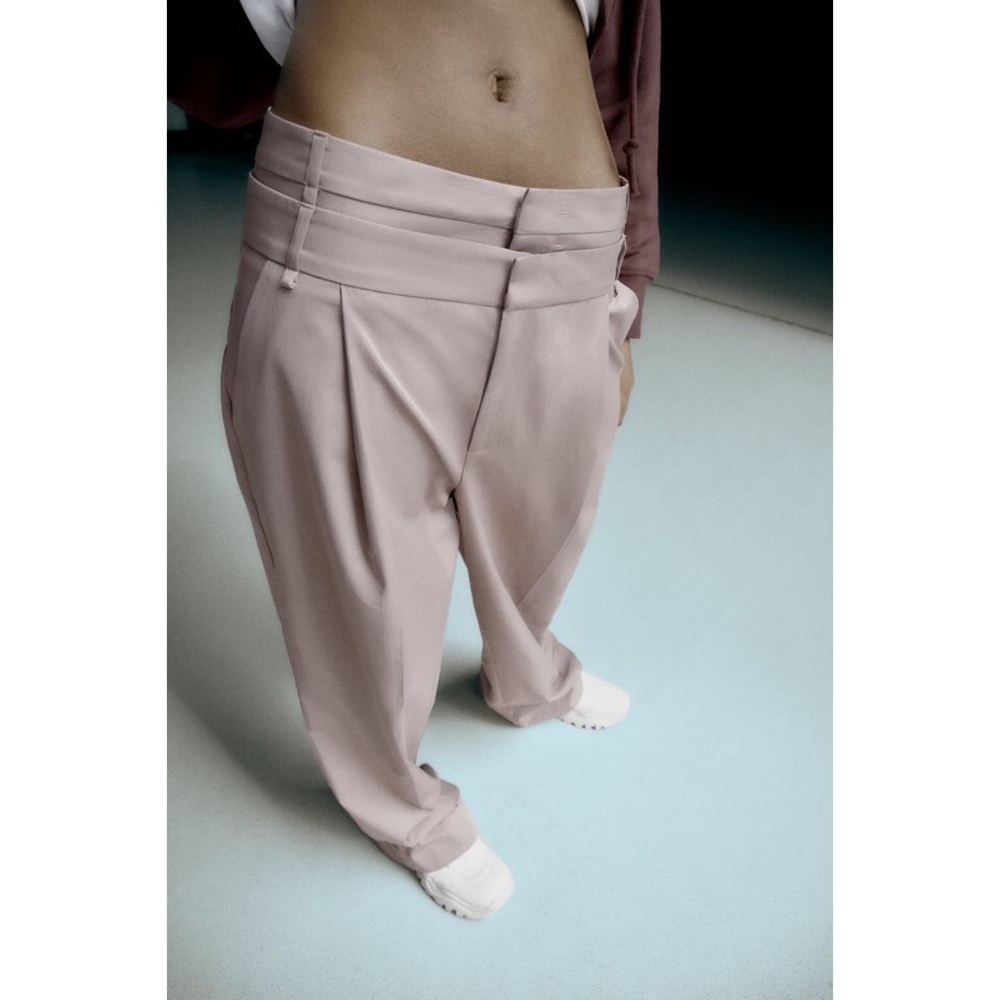 Zara Double Waist Pants